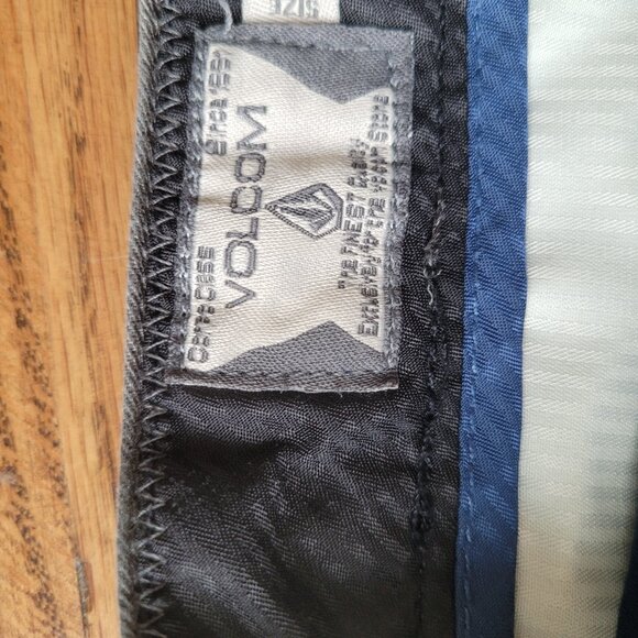 Volcom Men’s Chino Shorts Size 31 Gray Grey - Picture 4 of 4
